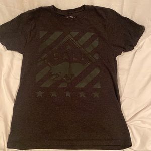 Boys Eighty-eight Smoke Gray Cali T-Shirt size 14/16